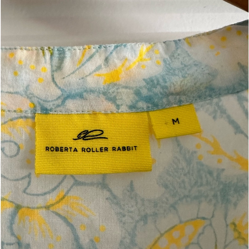 Roberta Roller Rabbit 100% cotton Irina top M Excellent condition, worn once. - Picture 12 of 12